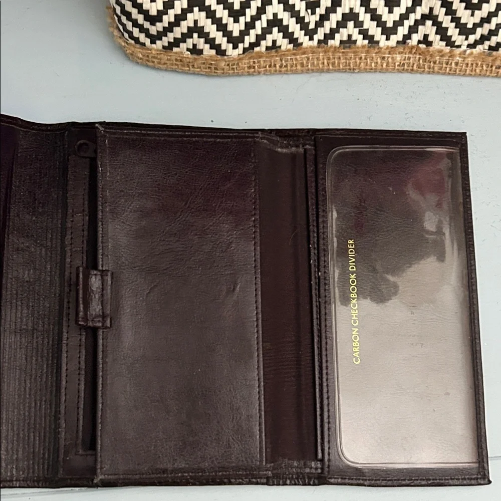 Rolfs Rich Brown/maroon  Leather wallet
